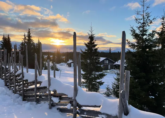 Casa de Férias Modern Mountain In-out 2 Bathrooms Sjusjøen